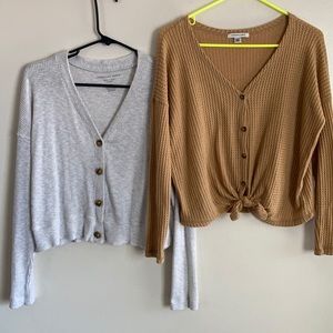 Bundle of American Eagle Soft + Sexy plush tops
